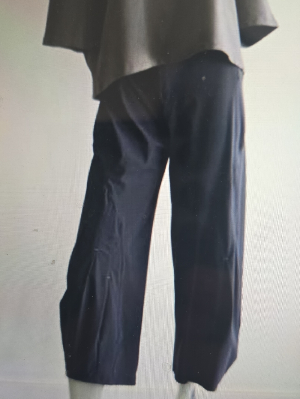 Porto San Francisco Black Wide-Leg Pants - Relaxed 0
